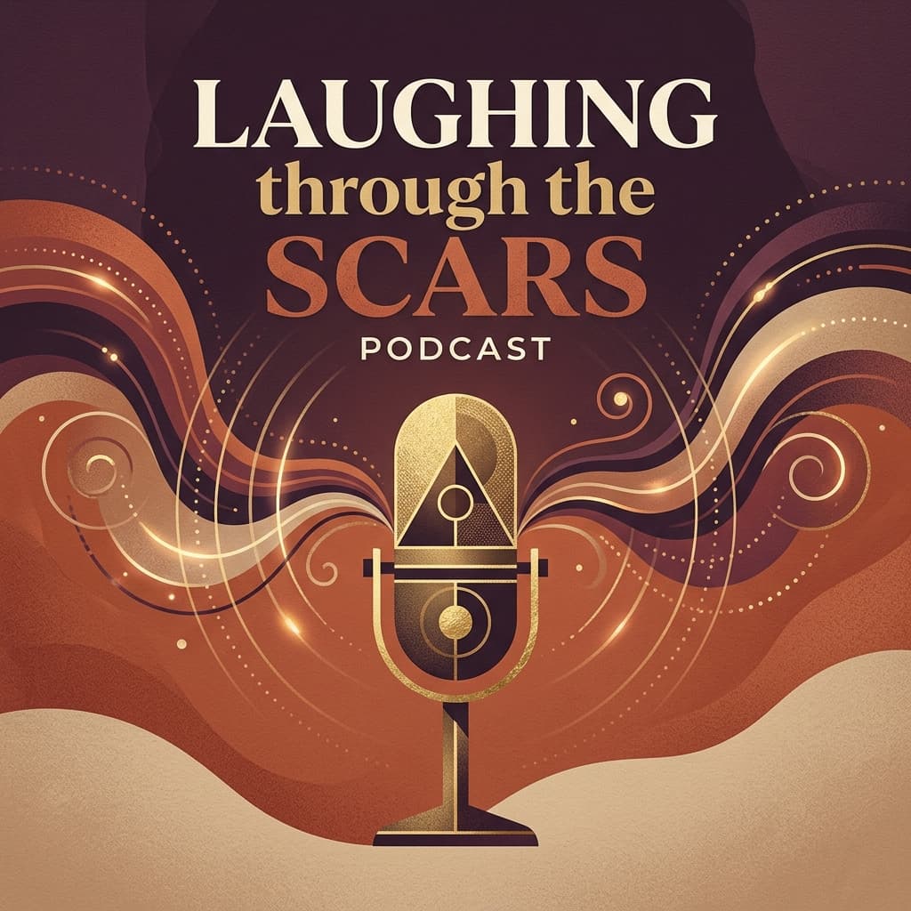 Laughing through the Scars Podcast Cover